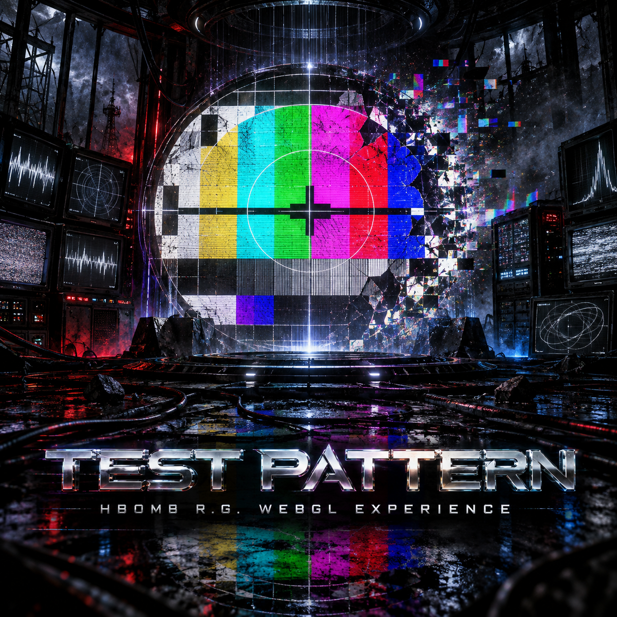 Test Pattern WebGL experience
